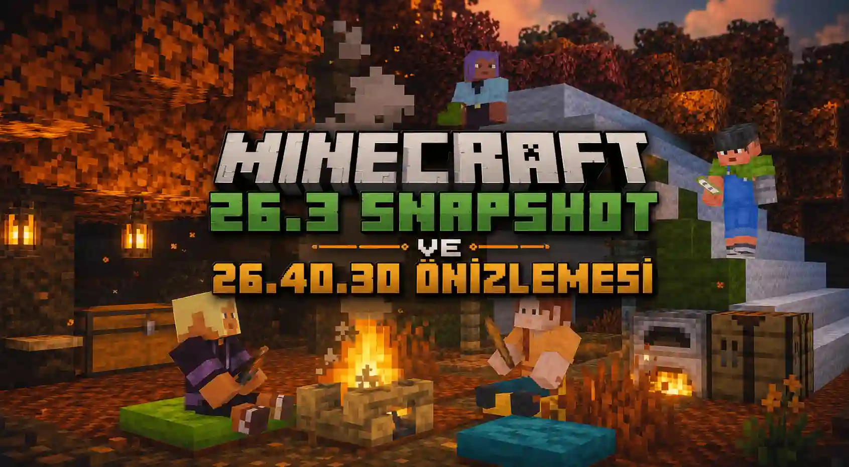 minecraft 26.3 snapshot önizleme